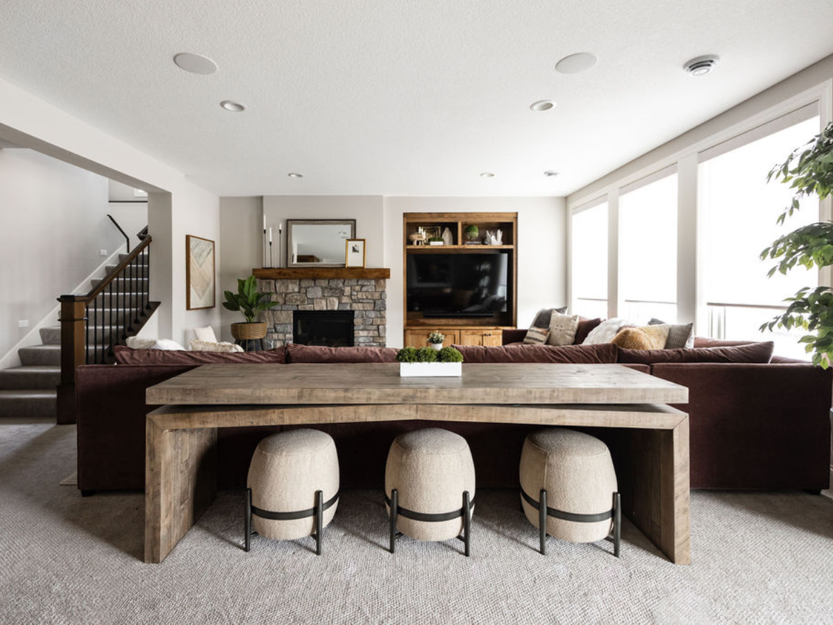 All the Details on this Unforgettable Furnished Basement